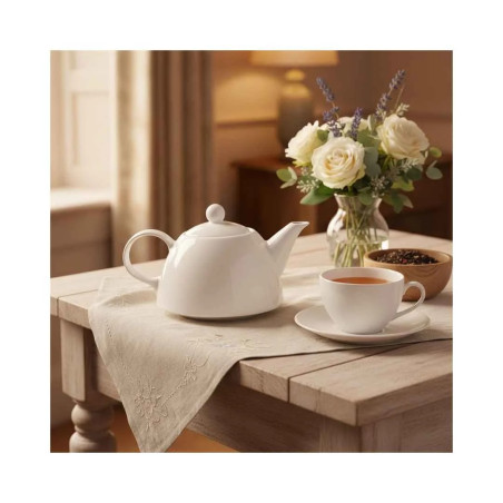 Tetera porcelana Bone China 70cl pack 6 Gourmet