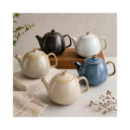Tetera porcelana  | 50cl | Disponible en varios colores | Pack 2