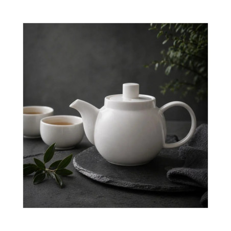 Tetera porcelana blanca Glubel 45cl
