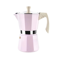 Cafetera italiana inducción 6 y 12 tazas aluminio Veneto | Cocina