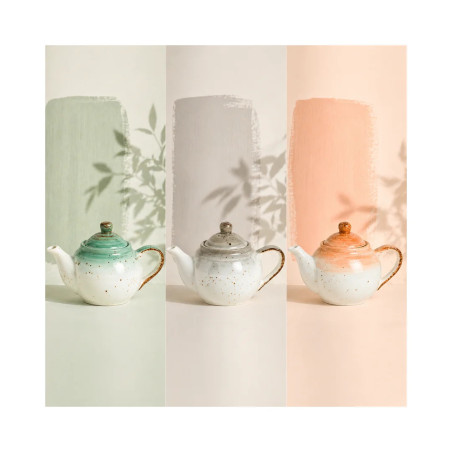 Tetera porcelana de color diseño artesanal Craft | Hostelería | 28 cl
