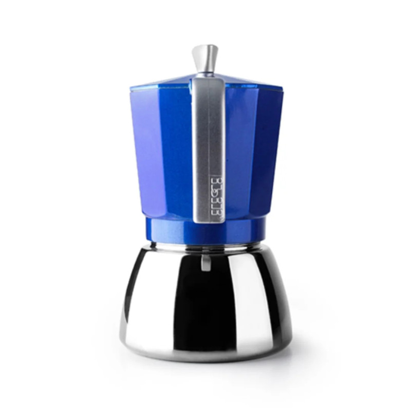Cafetera italiana inducción azul 300 y 600 ml | Espresso | Cocina