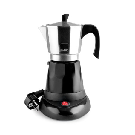 Cafetera italiana eléctrica 6 tazas | Enchufable | Sin cocina