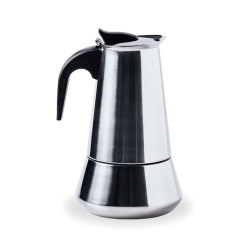 Cafetera acero inoxidable 4 tazas inducción | Milan | Espresso