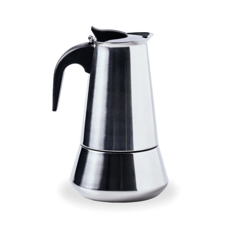 Cafetera acero inoxidable 4 tazas inducción | Milan | Espresso