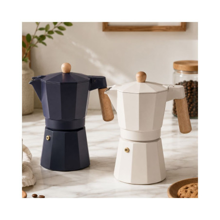 Cafetera italiana Trento 6 y 9 tazas | Inducción | Aluminio