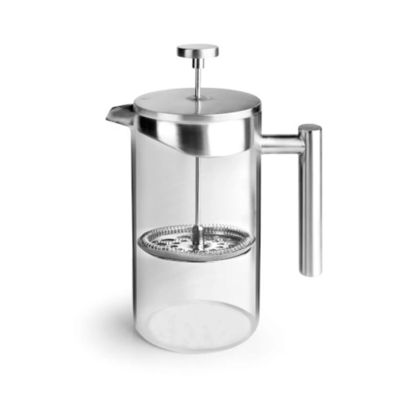 Cafetera francesa inox doble pared 1 litro | French Press