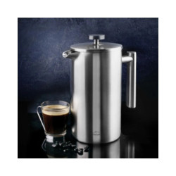 Cafetera francesa inox doble pared 1 litro | French Press