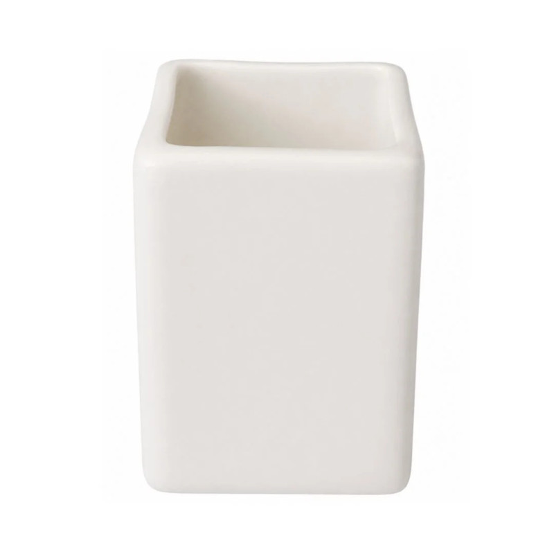Palillero porcelana blanco Atlantic | Hostelería | 4x4x5 cm