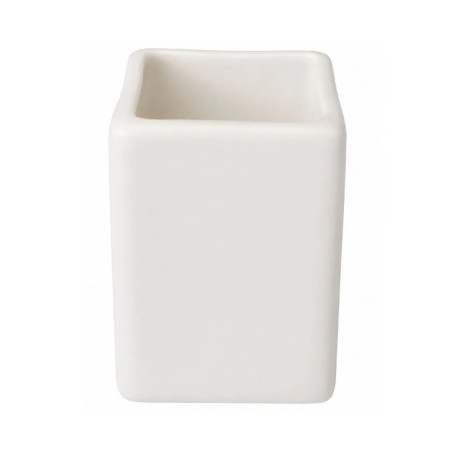 Palillero porcelana blanco Atlantic | Hostelería | 4x4x5 cm