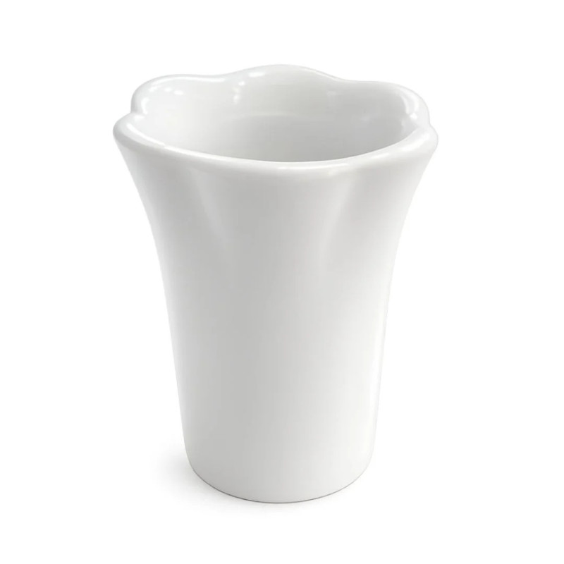 Palillero Ondas de porcelana blanca 4x4x5 cm