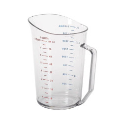 Jarra medidora Cambro Camwear 2L de policarbonato transparente