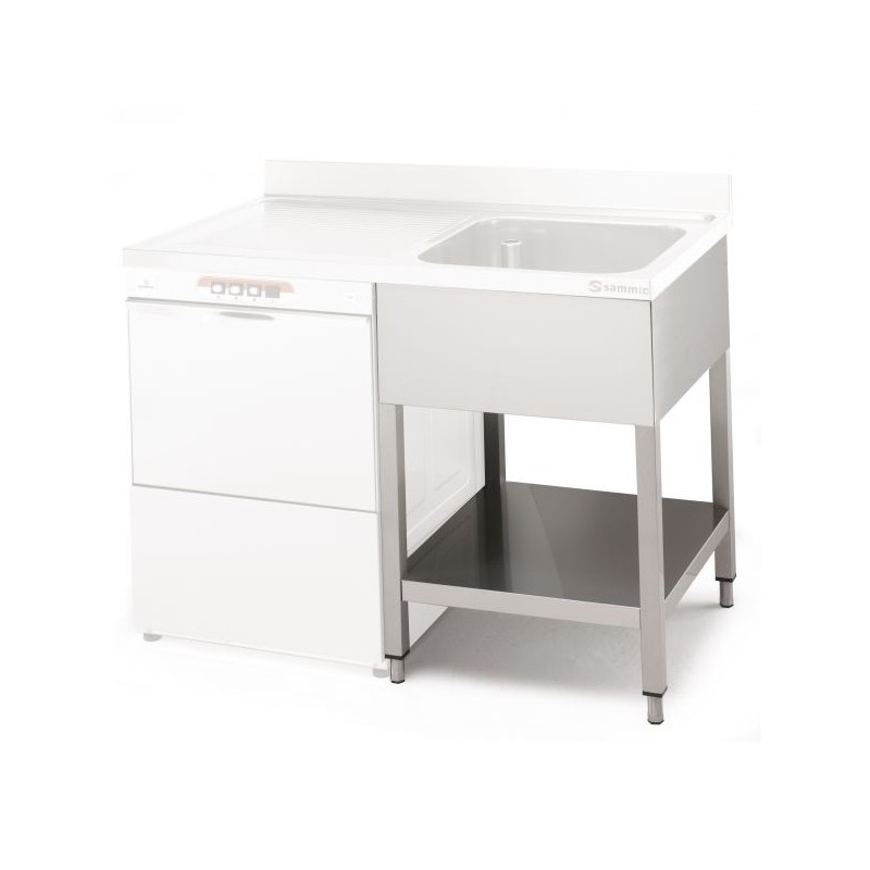 SAMMIC 5890789 Geschirrspüler Rack 1800x700 FLS-718 D/I (ohne Ablage) für Arbeitsplatten 5898718/5899718