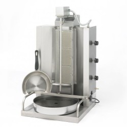 Asador para Kebab AG-20 de Sammic con 4 quemadores independientes