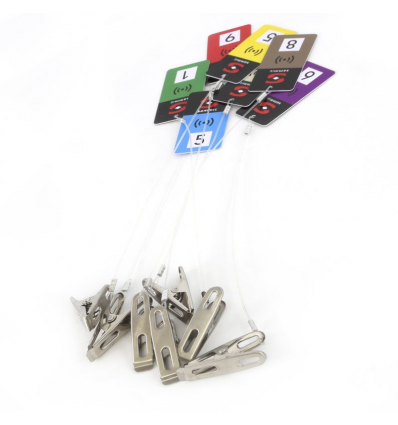 SAMMIC 1180230 Smartvide Tags - Amarillo - Sin numerar