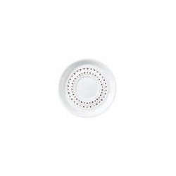 Platillo para taza té porcelana Blanco decoración Totem Duoma 15,5 cm. 01170138 (6 unidades)
