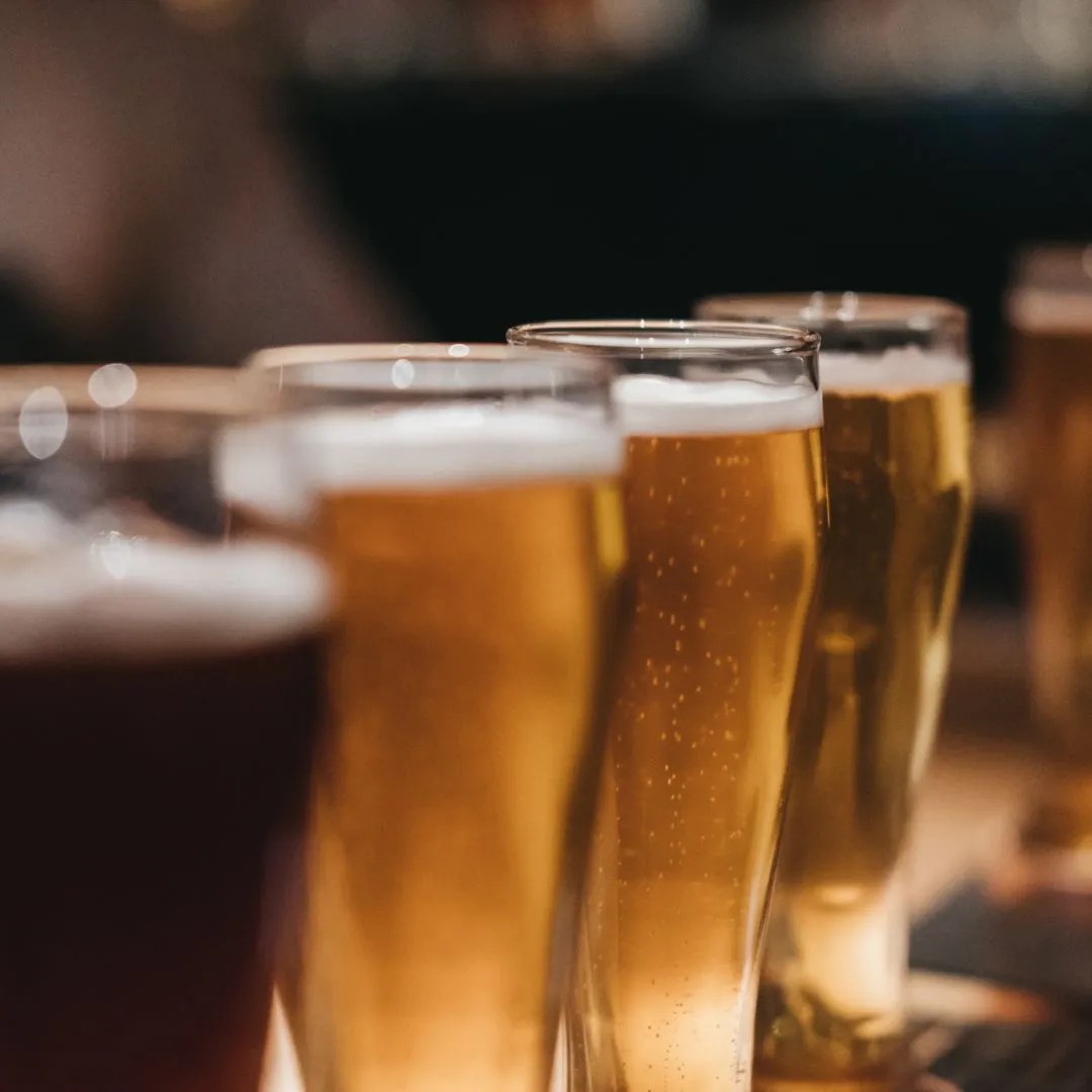 Vasos de cerveza