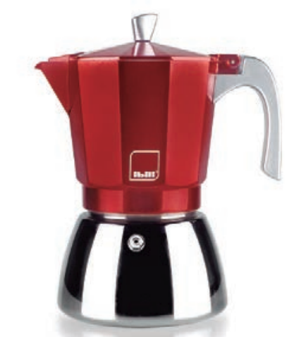 PACK CAFÉ Y CAFETERA ELBA BLACK 2-3 TAZAS